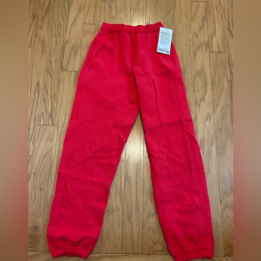 Lululemon NWT oversized scuba sweatpants size XS